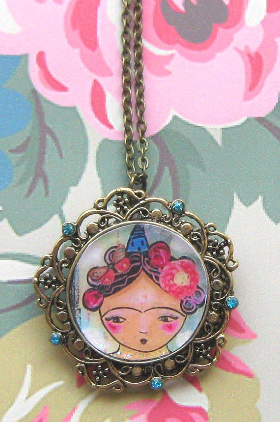 Frida In The Clouds Necklace